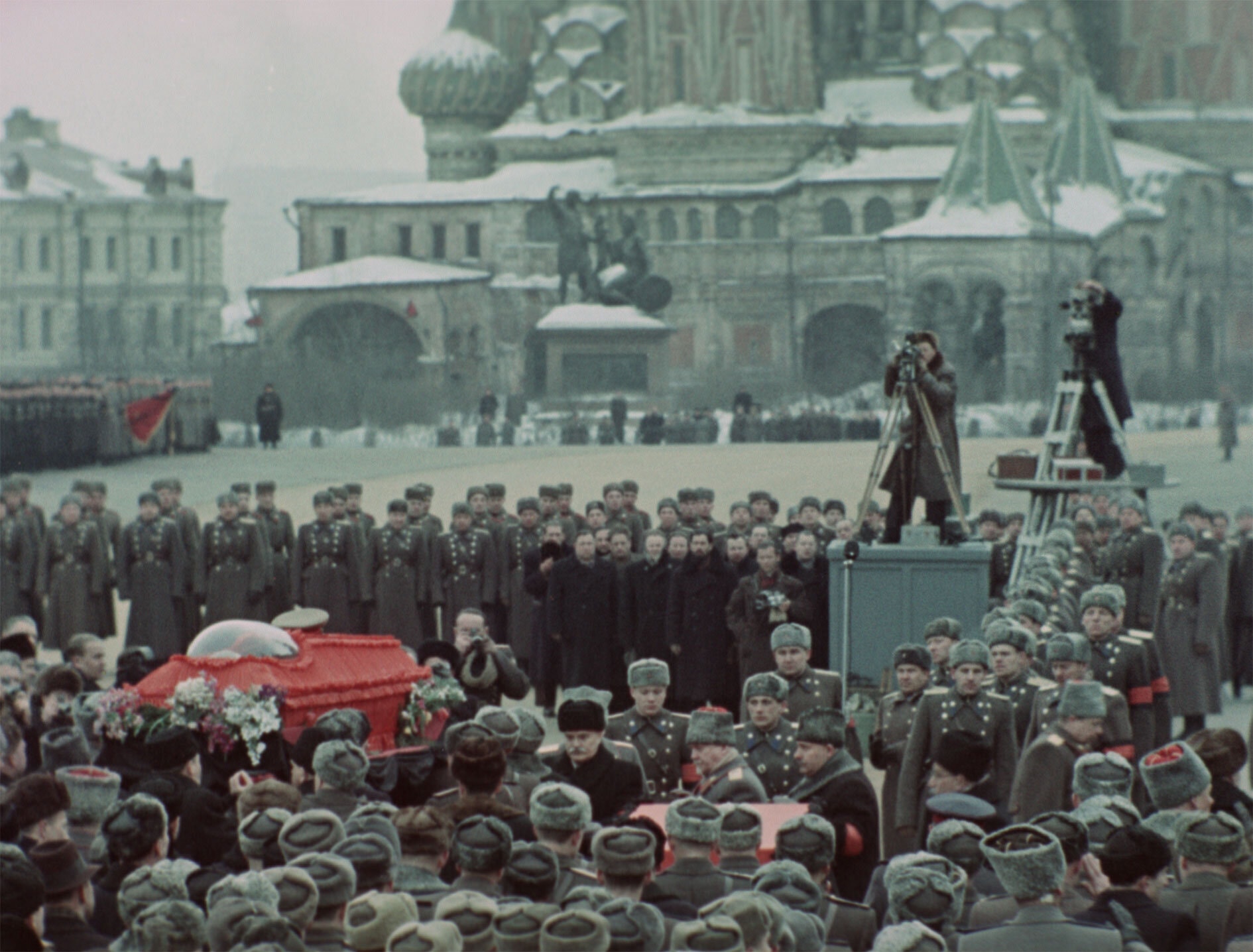 state funeral scene